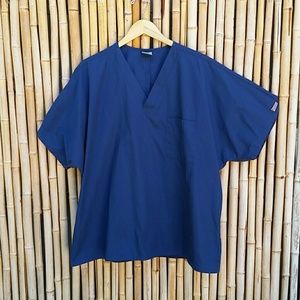 ***SEE COMMENTS*** CHEROKEE Blue Scrub Shirt
